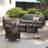 5 Piece Sofa Seating Group With Cushions