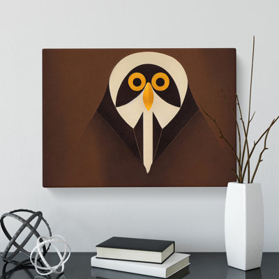 Dazzling Abstract Bird - Wrapped Canvas