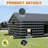 Large Black Inflatable Night-Club Tent for Adults with Two Side Doors