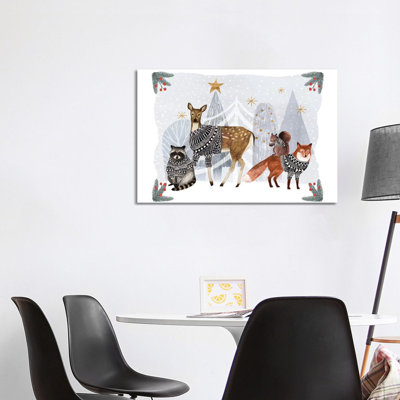 Cozy Christmas Collection A par Victoria Borges - impression d'art graphique