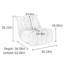 Fauteuil inclinable multifonctionnel décontracté Home Home-721018335