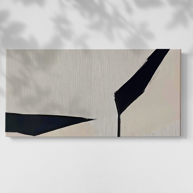 Abstract Series 7 # XXXVII-Gallery, toile tendue, H 24 po x l 48 po