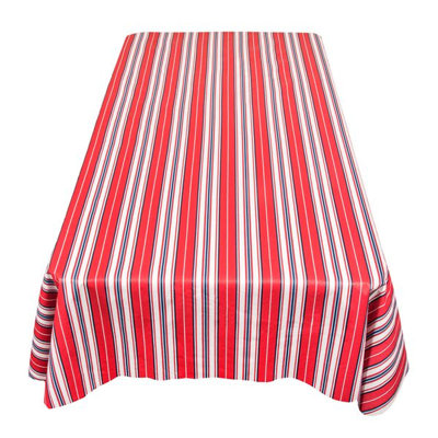 Sandsmere Striped Tablecloth