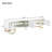 TV Stand With Metal Legs And Gold Handles For Tvs Up To 80'', Media Console Table-412599843