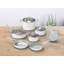 11Pc Matte White Set