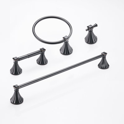 4 - Piece Bathroom Hardware Set
