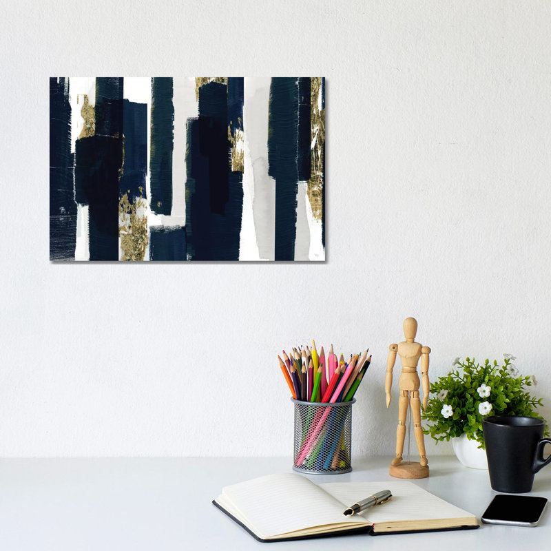 Brooklyn Walk by Susan Jill - Gallery-Wrapped Canvas Giclée on Canvas, 20.32 cm H x 30.48 cm W, No Frame