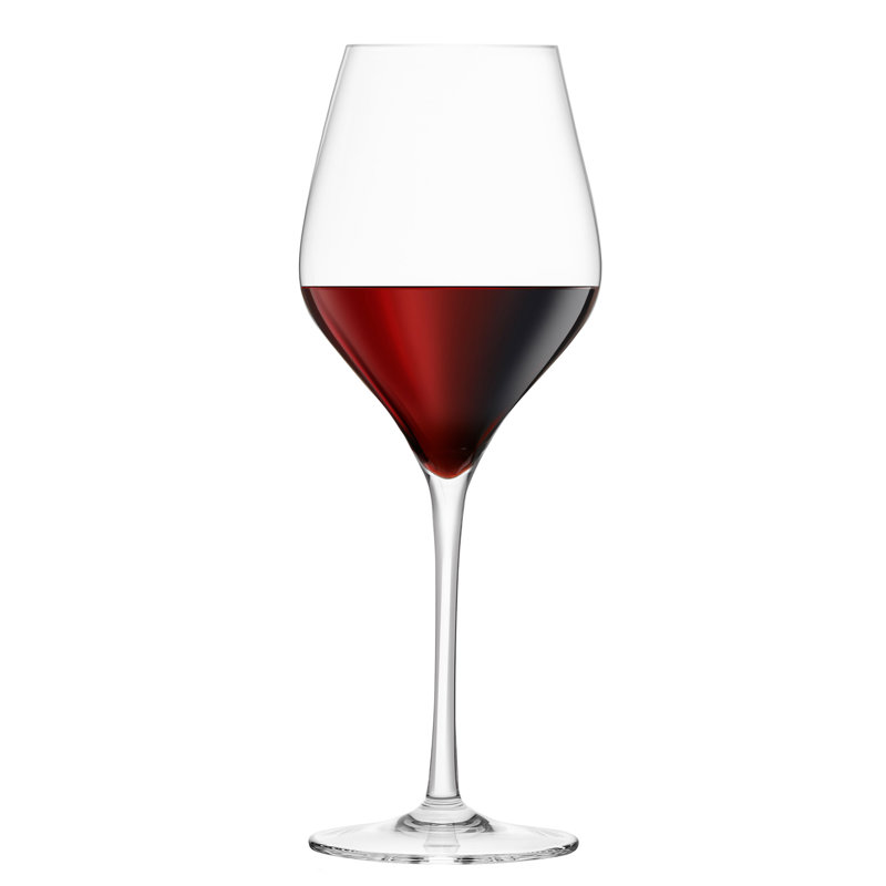 Handmade Red Wine Glass Set
