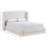 Kendall Wanaque Linen Textured Fabric Upholstered Bed-1933980463-1933980460
