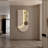 31.5"Modern Textured 3D Art Wall Decor With Integrated Ambient Led Lighting & Remote-1472312964