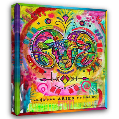 Lark Manor™ Dean Russo Collection Gallery Wrapped Canvas Art Titled: Aries