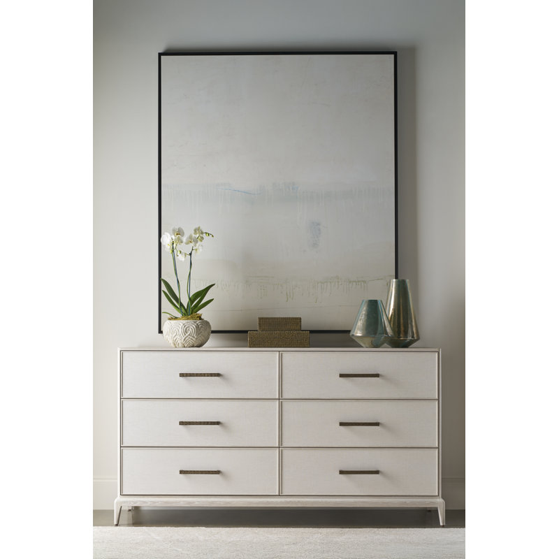 Townsend Dresser with Wallpaper, Sandbar