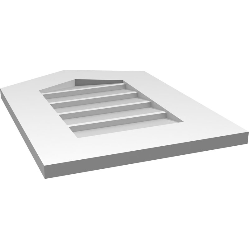 Ventilateur à pignon en uréthane non-fonctionnel Signature, H 22 po x l 16 po x P 1 po