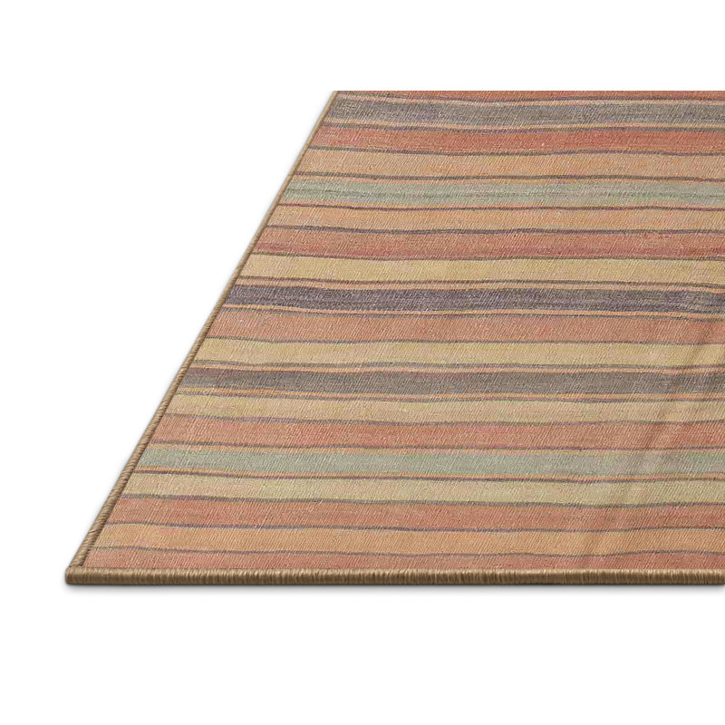 Striped Indoor Rug, Rectangle 3' x 5'
