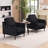 Greydy Upholstered Velvet Accent Armchair With Solid Wood Leg-2001255815