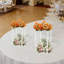 20 décorations de table de mariage géométriques carrées en métal or / blanc-132761361-132761360
