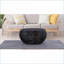 Ensemble de tables basses gigognes Modern Modern Noir - 2 tiroirs peu encombrants