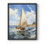NAUTICAL Series CECXLV - Impression encadrée de qualité supérieure - Prêt à être accroché - Aucun clou requis-1893938041-1893938038