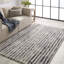 Tapis noir touffeté à la main à motif géométrique Jaipur Living-992129678