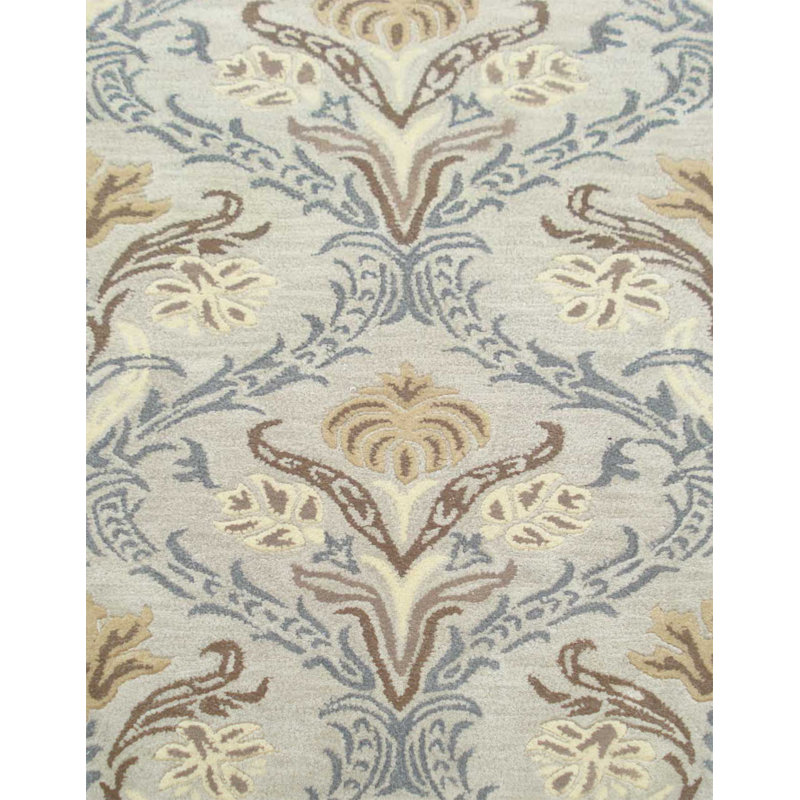 Soraya Wool Floral Indoor Rug, Rectangle 5' x 8'