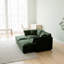 Canapé moderne en tissu pour causeuse pour le salon, canapé profond rembourré de grande taille avec coussins, chenille-920621419