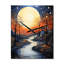 Irandy - Horloge murale paysage et nature surdimensionnée-145822764