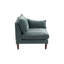Ensemble modulaire contemporain à un accoudoir modulaire 5 pièces en tissu minéral Morgan-304209430