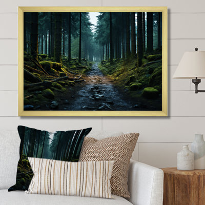 " Emerald Path To The Forest "