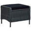 Chaise de patio inclinable avec coussins Couto-1759688896