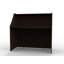 Bureau de réception rectangulaire en stratifié Previlus-385660828