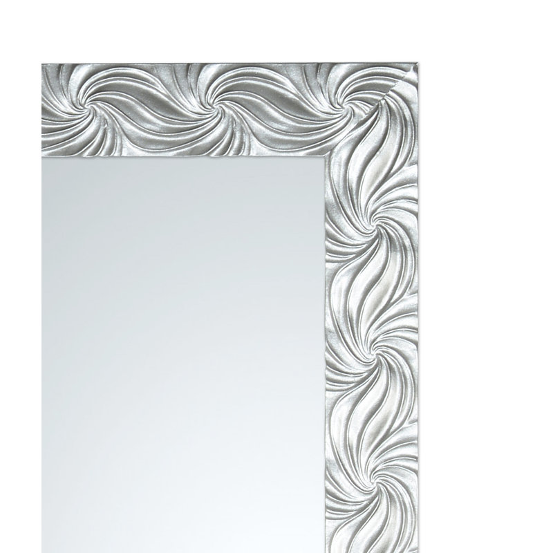 Knighten Solid Wood Flat Wall Mirror