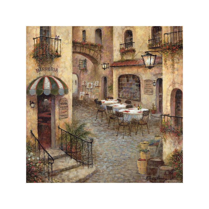 Buon Appetito I by Ruane Manning - Wrapped Canvas Painting, 93.98 cm H x 93.98 cm W x 3.175 cm D