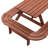 Picnic Table With Benches For 14-16 Persons
