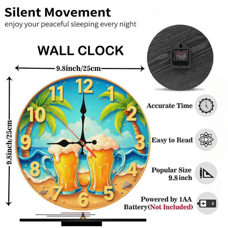 horloge de plage