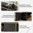 Luxury 70" Fluted Tv Stand, Modern Entertainment Center For Tvs Up To 80”, Tv Console With Faux Marble Tabletop, Curved Profile Design, Media Console For Living Room