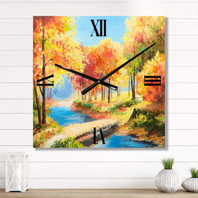 Metal Wall Clock