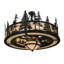 Tall Pines Downrod Ceiling Fan