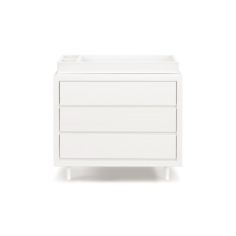 Nifty Removable Changing Table Topper, Warm White