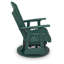 Fauteuil oscillant d'extérieur pivotant Schaller