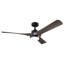 Ventilateur de plafond à DEL 52-CCT 52 po avec lumières et télécommande, intensité variable, moteur réversible à 6 vitesses