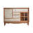 Modern Solid Wood Accent Cabinet-121360964