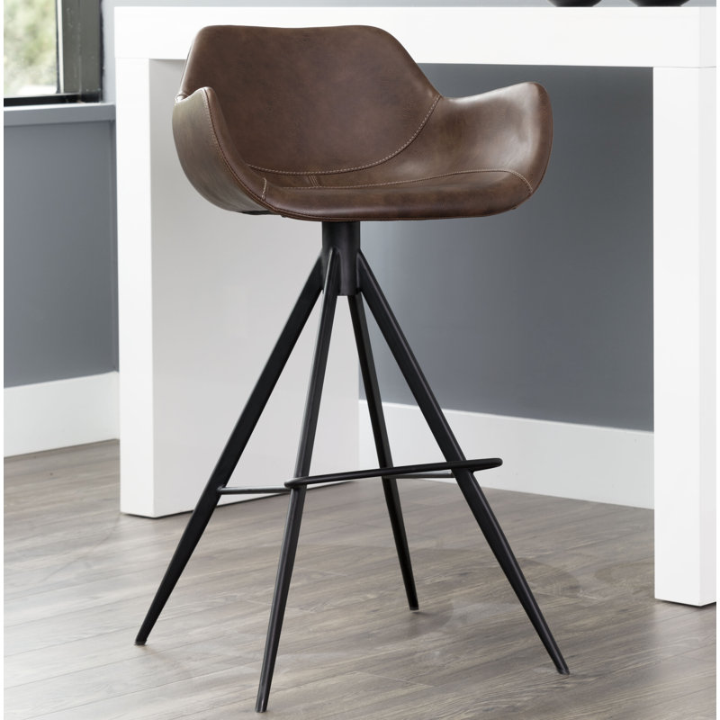 Tabouret de bar Owen - gris ville, Gris, Tabouret de bar (siège d'une hauteur de 30 po)