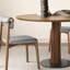 Table et chaise de salle à manger simple et rétro-110567369