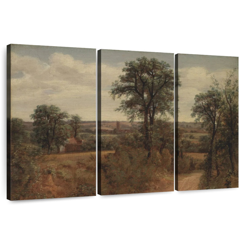 Alvord Lane Near Dedham, 20" H x 33" W