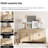 Haikey 59" Wood Sideboard Buffet with Storage-1468305066