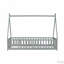Lit de sol en forme de tente avec porte-118020003-118020001