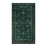 Fine Vibrance One-of-a-Kind 3' 1" X 5' 5" Hand Knotted Area Rug