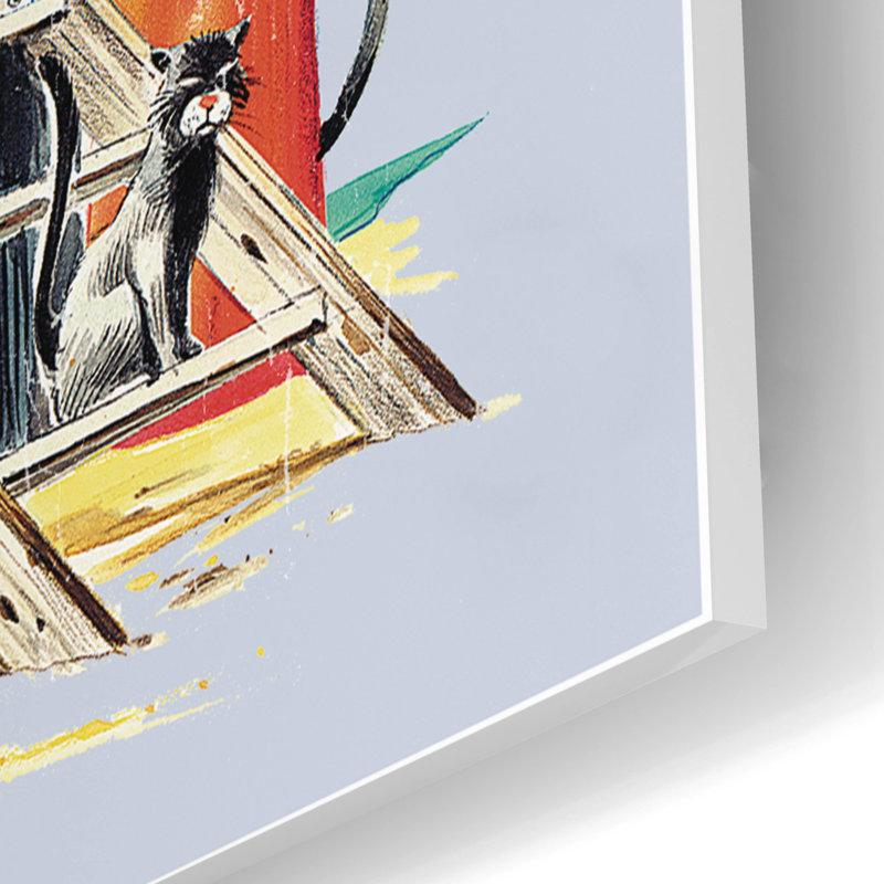 «Bilge Beach Beyond» par James Mazzotta, art mural en verre acrylique, H 24 po x l 16 po x P 0,2 po