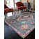 Bodrum Tribal Sahara Dark grey Area Rug