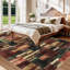 Tapis géométrique antidérapant pour salle de bain-2140614081-2140614108